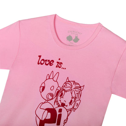 Love Is... Pink Baby Tee